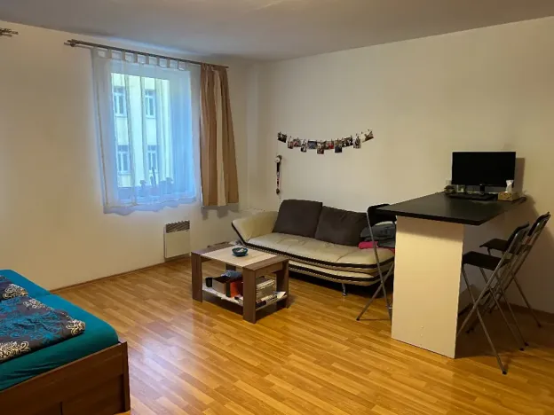 Pronájem bytu 1+kk, Brno, Francouzská, 39 m2