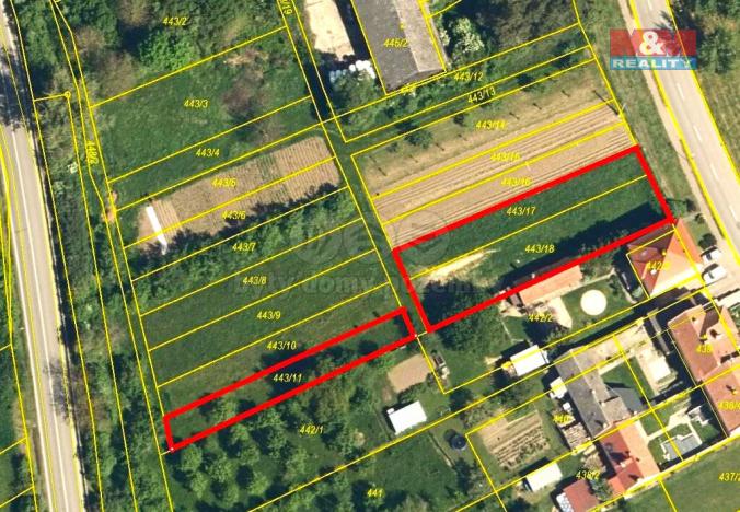 Prodej pozemku pro bydlení, Velká nad Veličkou, 1139 m2