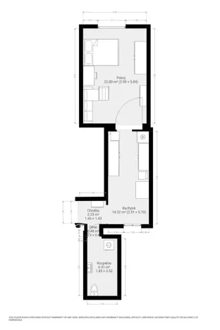 Pronájem bytu 1+1, Brno, Francouzská, 48 m2
