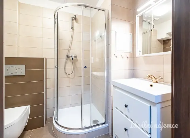 Pronájem bytu 1+kk, Praha - Holešovice, Jankovcova, 32 m2