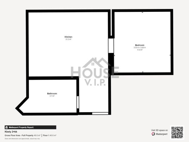 Prodej bytu 2+kk, Praha - Kbely, Rackova zahrada, 44 m2