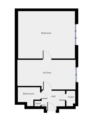 Pronájem bytu 2+kk, Praha - Veleslavín, Za vokovickou vozovnou, 51 m2