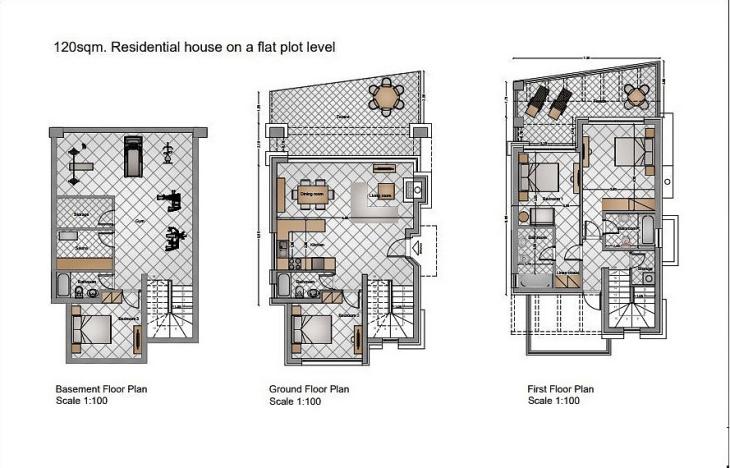 Prodej rodinného domu, Agios Nikolaos, Chalkidiki, Řecko, 115 m2