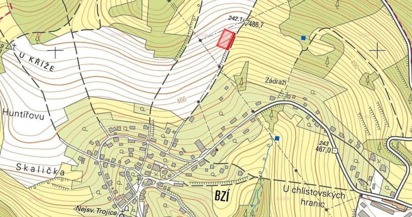 Prodej pole, Železný Brod, 2021 m2