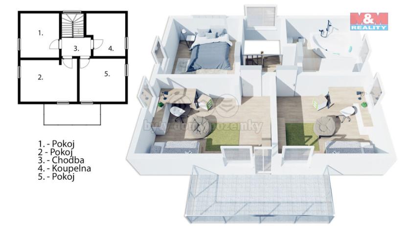 Prodej rodinného domu, Úvaly, Rokycanova, 132 m2