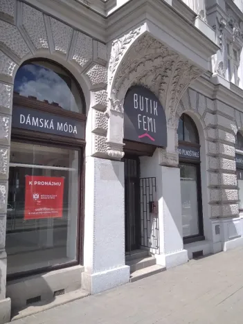 Pronájem obchodního prostoru, Brno, Smetanova, 85 m2
