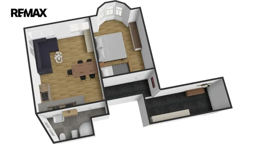 Prodej apartmánu, Vejprty, Úzká, 58 m2