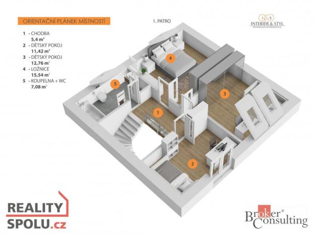 Prodej rodinného domu, Všestary, 120 m2