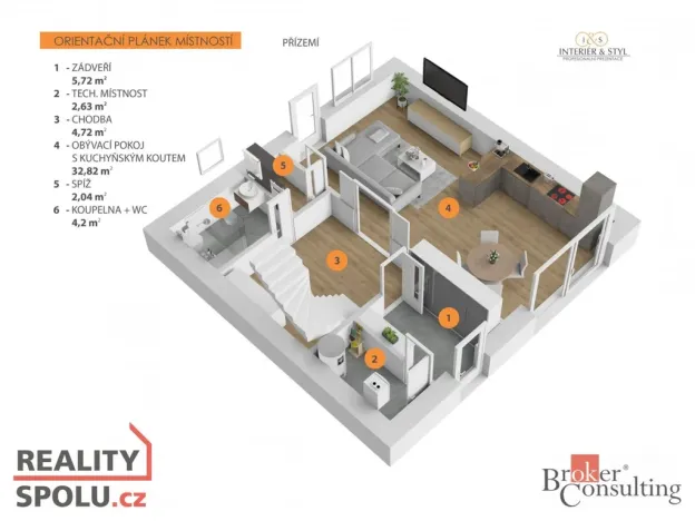 Prodej rodinného domu, Všestary, 120 m2