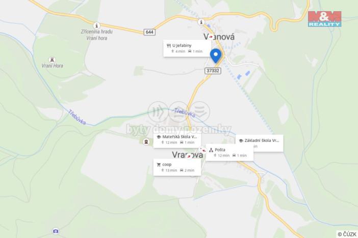 Prodej chalupy, Vranová Lhota, 382 m2