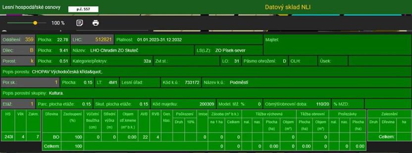 Prodej lesa, Proseč, 7493 m2