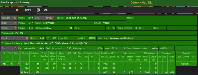 Prodej lesa, Louňovice pod Blaníkem, 4236 m2