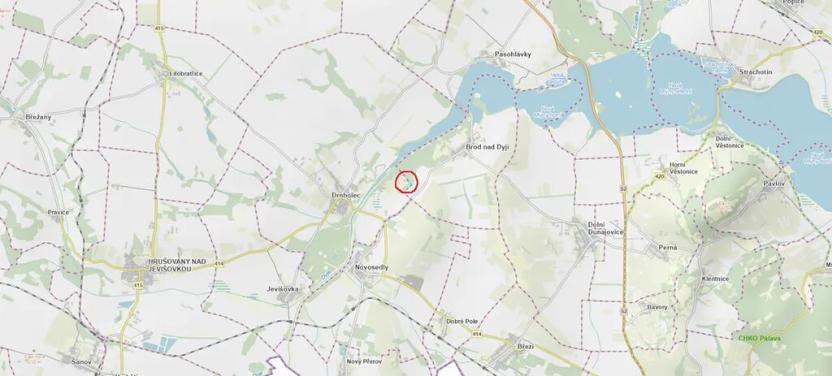 Prodej pozemku, Brod nad Dyjí, 5068 m2