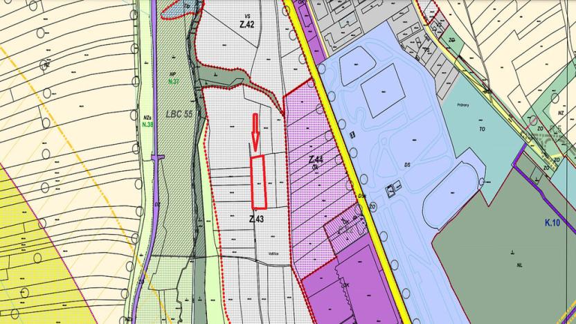 Prodej komerčního pozemku, Vysoké Mýto, Voštice, 3446 m2