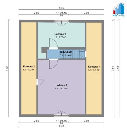 Prodej chaty, Kokašice - Lomy, 51 m2