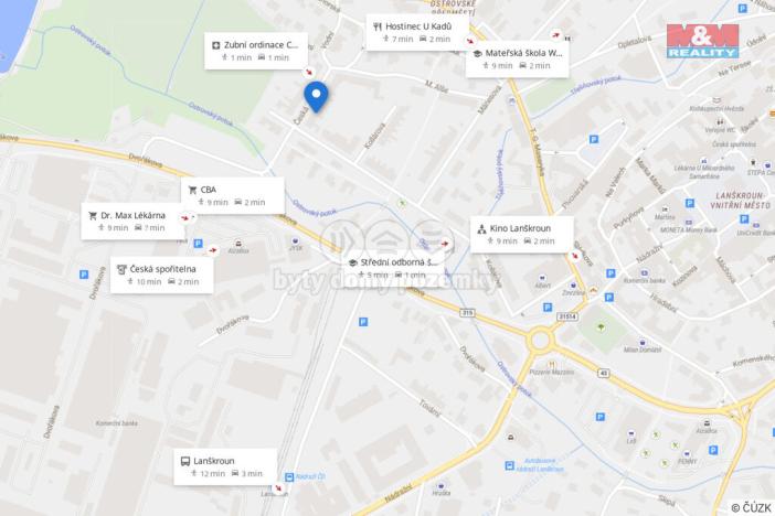 Prodej rodinného domu, Lanškroun - Ostrovské Předměstí, Česká, 170 m2