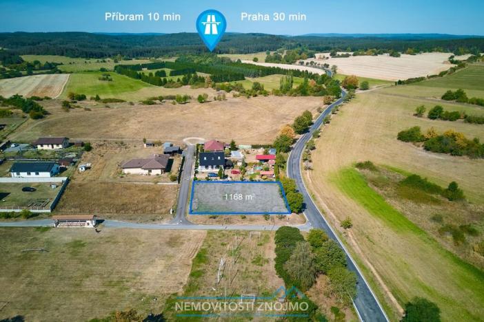 Prodej pozemku pro bydlení, Jablonná, 1168 m2