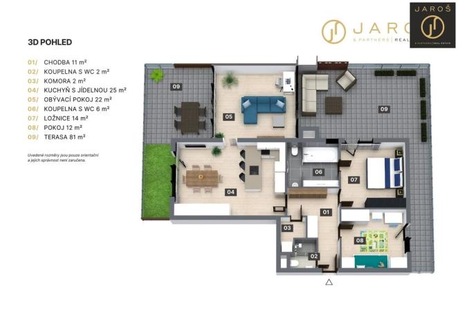 Prodej bytu 4+kk, Praha - Libeň, V mezihoří, 92 m2