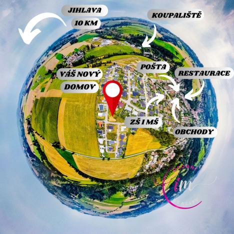 Prodej pozemku pro bydlení, Luka nad Jihlavou, Za Dvorem, 992 m2