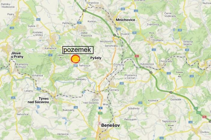 Prodej pozemku pro bydlení, Řehenice, 812 m2