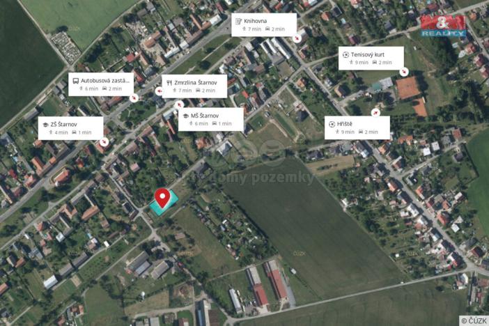 Prodej pozemku pro bydlení, Štarnov, 1143 m2