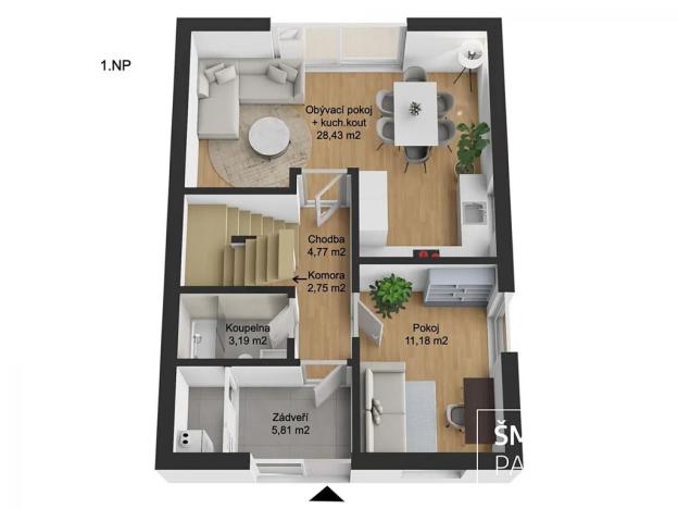 Prodej bytu 5+kk, Kutná Hora, Radimova, 114 m2