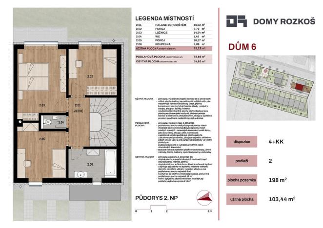 Prodej rodinného domu, Humpolec - Rozkoš, 103 m2