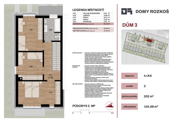 Prodej rodinného domu, Humpolec - Rozkoš, 105 m2
