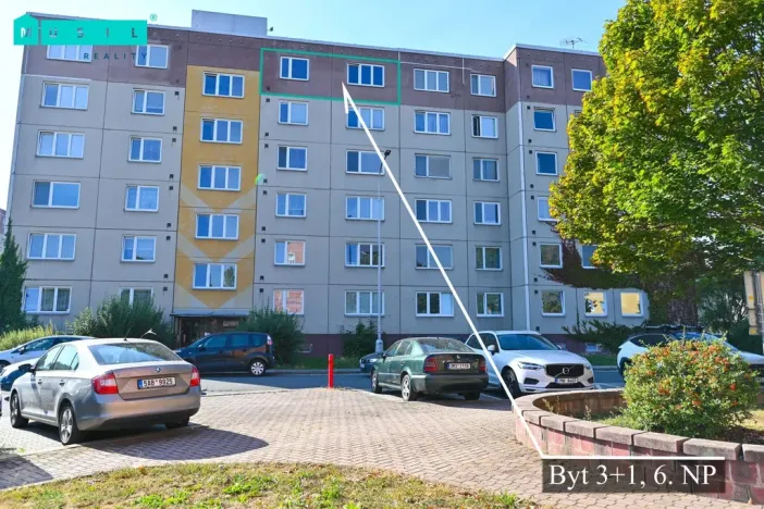 Pronájem bytu 3+1, Olomouc, Kaštanová, 68 m2