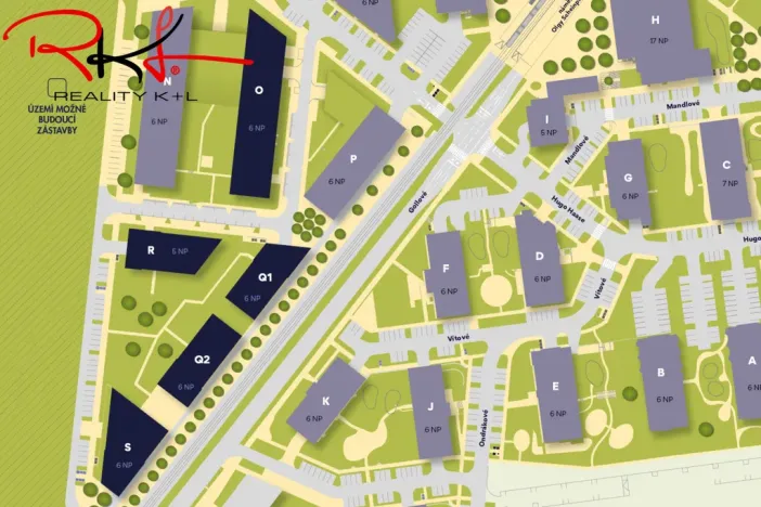 Prodej bytu 2+kk, Praha, náměstí Olgy Scheinpflugové, 61 m2