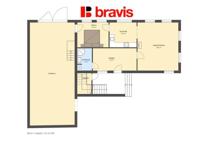 Prodej chalupy, Radešín, 206 m2