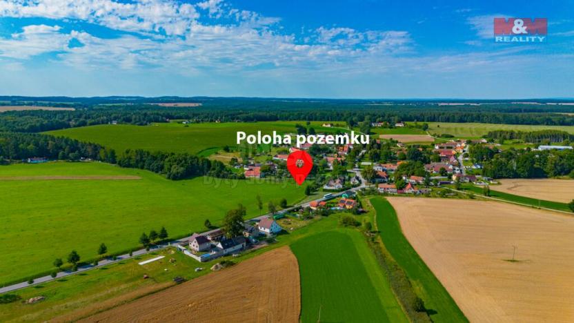 Prodej pozemku pro bydlení, Borovany - Vrcov, 1496 m2