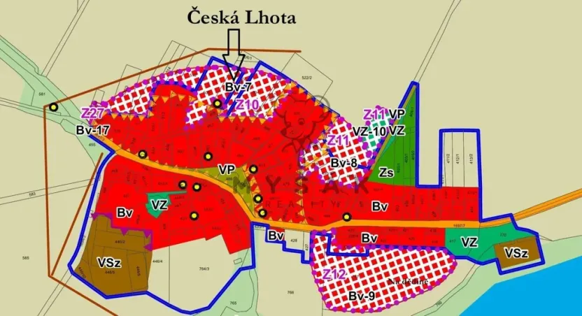 Prodej pozemku pro bydlení, Dívčice - Česká Lhota, 645 m2