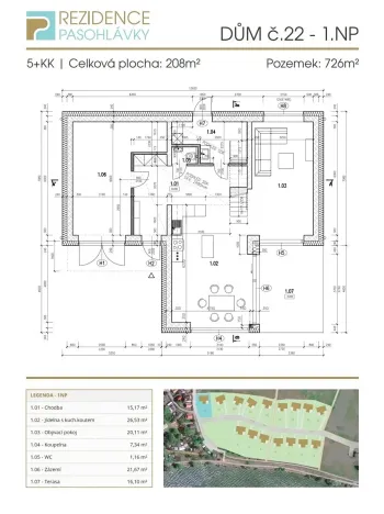 Prodej vily, Pasohlávky, 208 m2