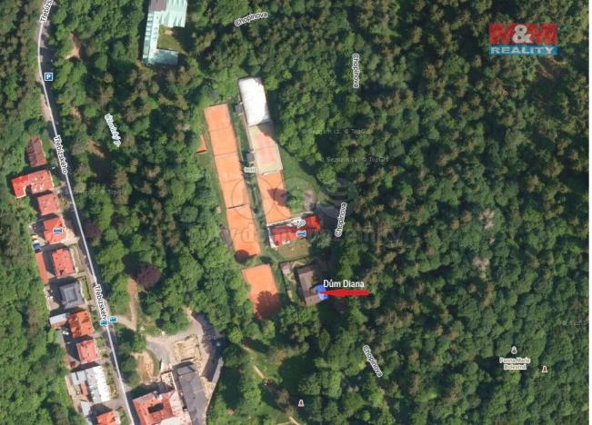 Prodej rodinného domu, Mariánské Lázně, Chopinova, 630 m2