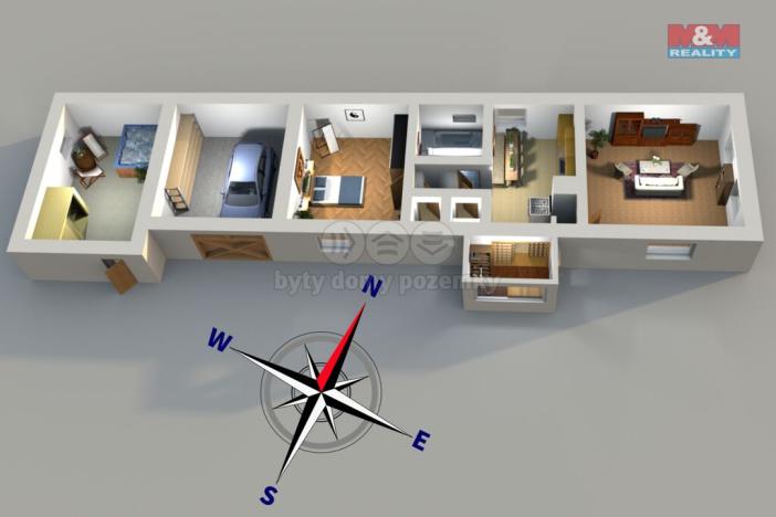 Prodej rodinného domu, Rašovice - Jindice, 92 m2