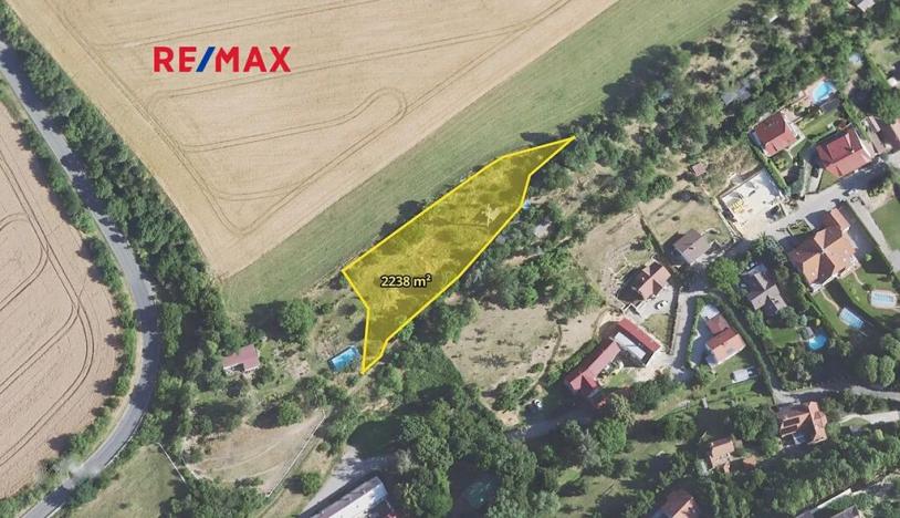 Prodej pozemku, Praha - Přední Kopanina, Nové domy, 2238 m2