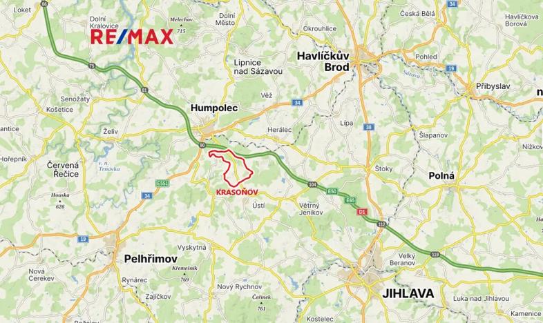 Prodej pozemku pro bydlení, Humpolec, 7831 m2