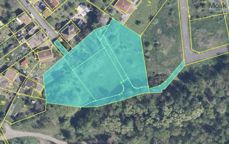 Prodej pozemku pro bydlení, Košťany - Střelná, Na Hampuši, 6468 m2