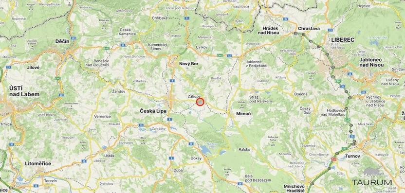 Prodej skladu, Zákupy, Nádražní, 21066 m2