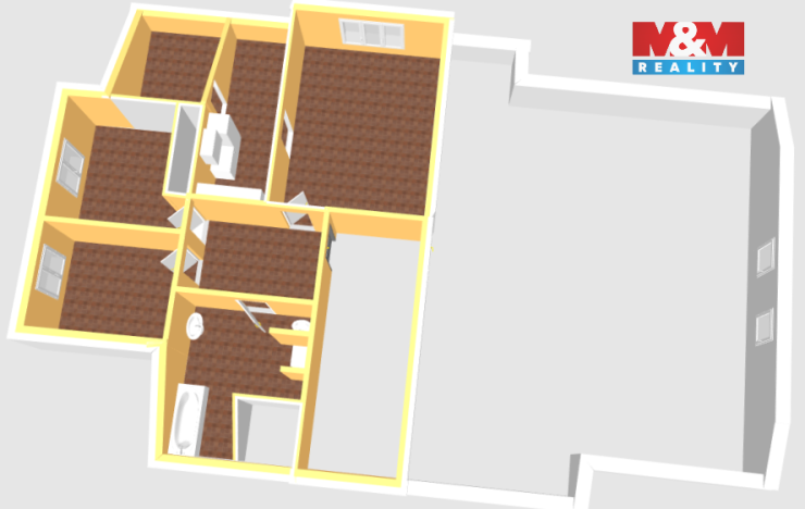 Prodej rodinného domu, Krucemburk, Masarykova, 263 m2