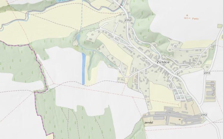 Prodej pole, Hromnice - Žichlice, 16404 m2