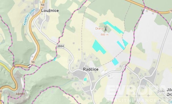 Prodej pole, Radčice, 43076 m2