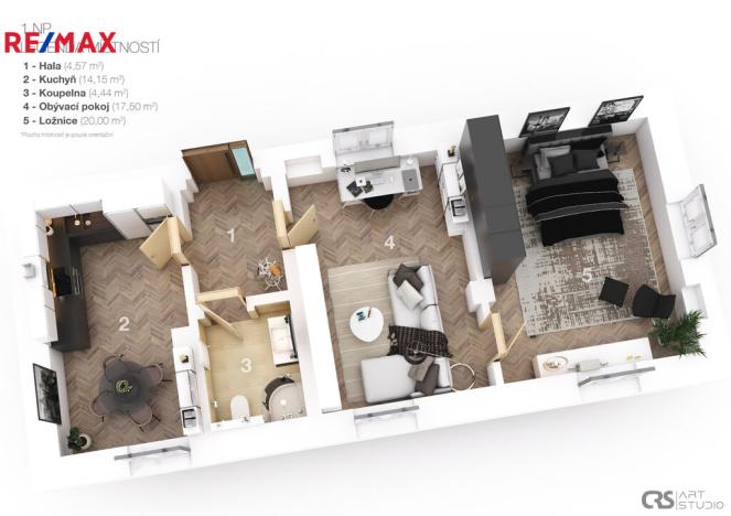 Prodej rodinného domu, Vraný, 125 m2