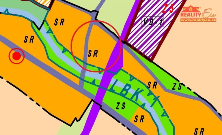 Prodej pozemku pro bydlení, Červená Voda - Dolní Orlice, 2275 m2