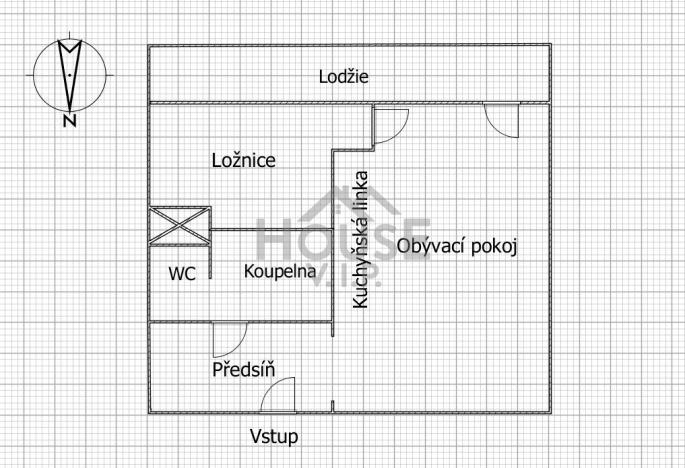 Prodej bytu 2+kk, Praha - Vršovice, Baškirská, 35 m2