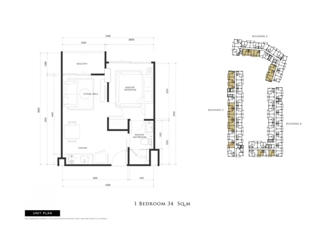 Prodej apartmánu, Pattaya, 35 m2