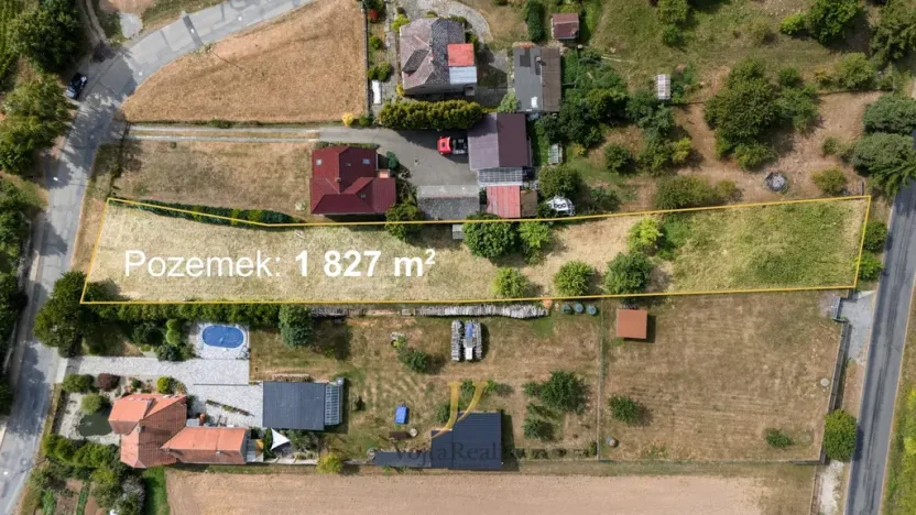 Prodej pozemku pro bydlení, Bílá Lhota - Řimice, 1824 m2