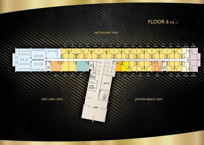 Prodej apartmánu, Pattaya, 29 m2