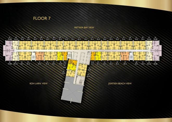 Prodej apartmánu, Pattaya, 29 m2